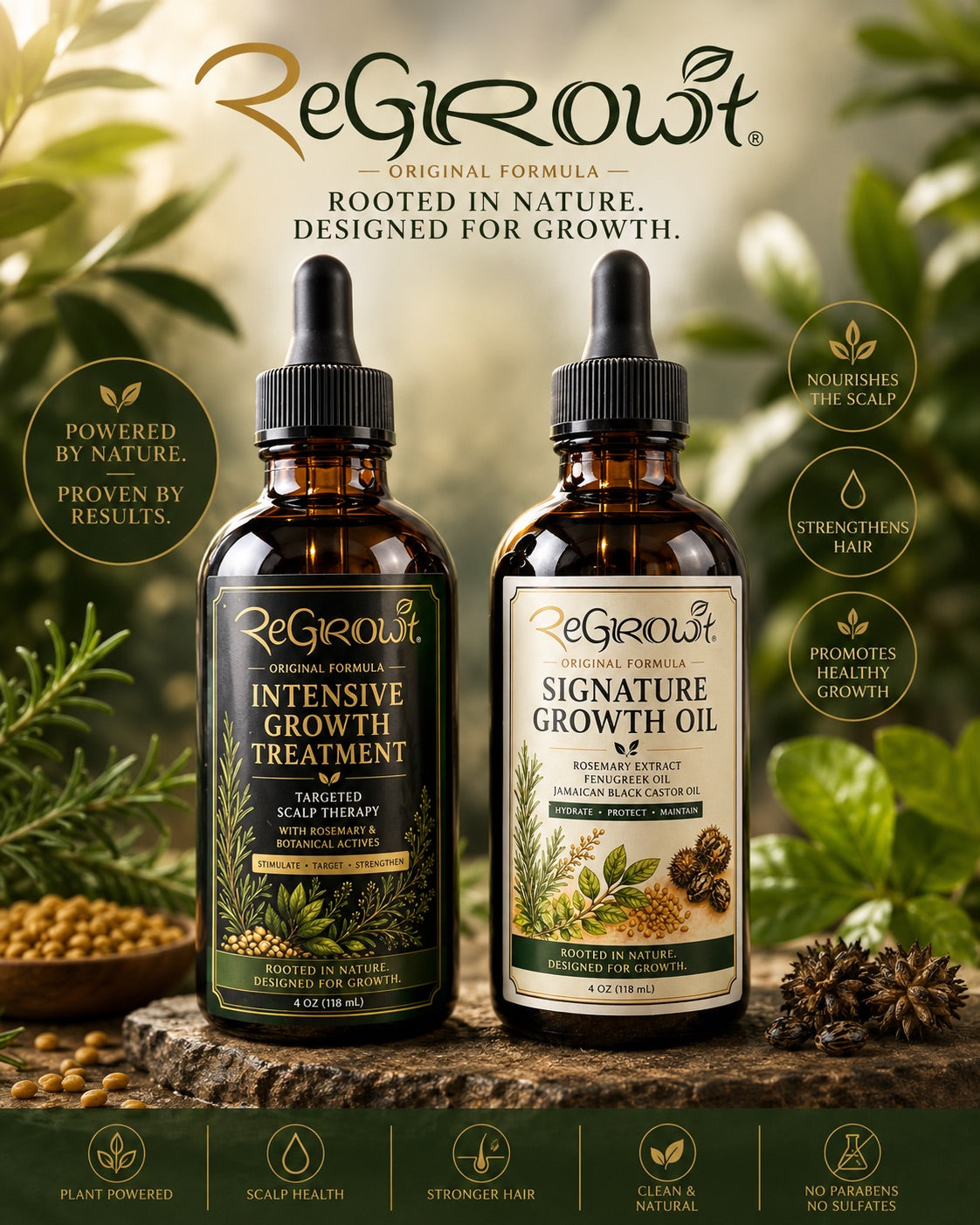 Signature Growth Oil & Intensive Growth Treatment Duo